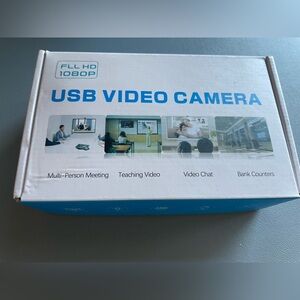 USB Full HD 1080P Video Webcam Camera with Microphone